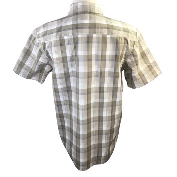 Carhartt Relaxed Fit Lot of 2 Plaid Short Sleeve Shirt Sz L Button Front Pocket - Picture 9 of 15